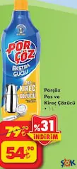 PORÇÖZ PAS VE KİREÇ ÇÖZÜCÜ 1 L PORÇÖZ PAS VE KİREÇ ÇÖZÜCÜ 1 L